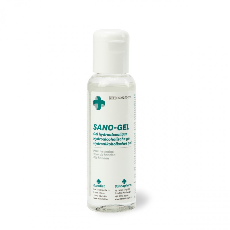 Gel hydroalcoolique 100ml - Sano & Pharm