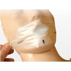 Protecteur faciaux bouche à bouche pour mannequin adulte Ultralite X50