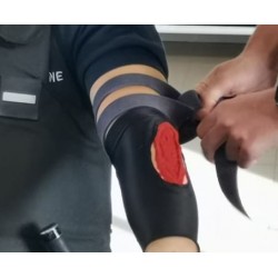 Manchon tissu non hémorragique de l'avant bras