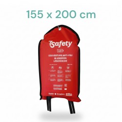 Couverture anti-feu Lithium 155 x 200cm + sac