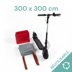 Couverture anti-feu batterie lithium 3x3m réutilisable