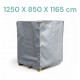 Couverture anti feu pour palette 1250 X850 X 1165 mm