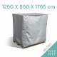 Couverture anti-feu pour palette 1250 X 850 X 1765 avec velcro