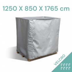 Couverture anti-feu pour palette 1250 X 850 X 1765 avec velcro
