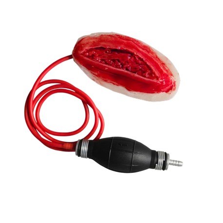 Plaie hémorragique petit modèle avec système de poire
